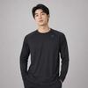 Asics Moisture Wicking Quick Dry Antibacterial Reflective Running Long Sleeve Stretch T-Shirt Men Tops White 2011D620-001
