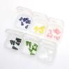 Silicone World 8pcs Silicone Replacement Tip Case for Apple Pencil 1 2 Mute Touchscreen Stylus Pen Case Nib Protective Cover