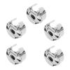 5 Pcs Bobbin Case Stainless Steel Easy Installation Exquisite Workmanship Sewing Machine Bobbin Case