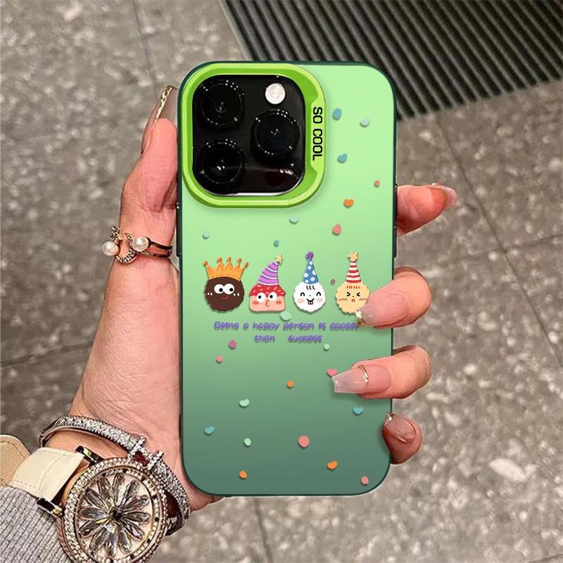 Biscuit Little Man for IPhone 16/15 Pro Vitality 1411 Phone Case 12 for Apple 13 Protective Case