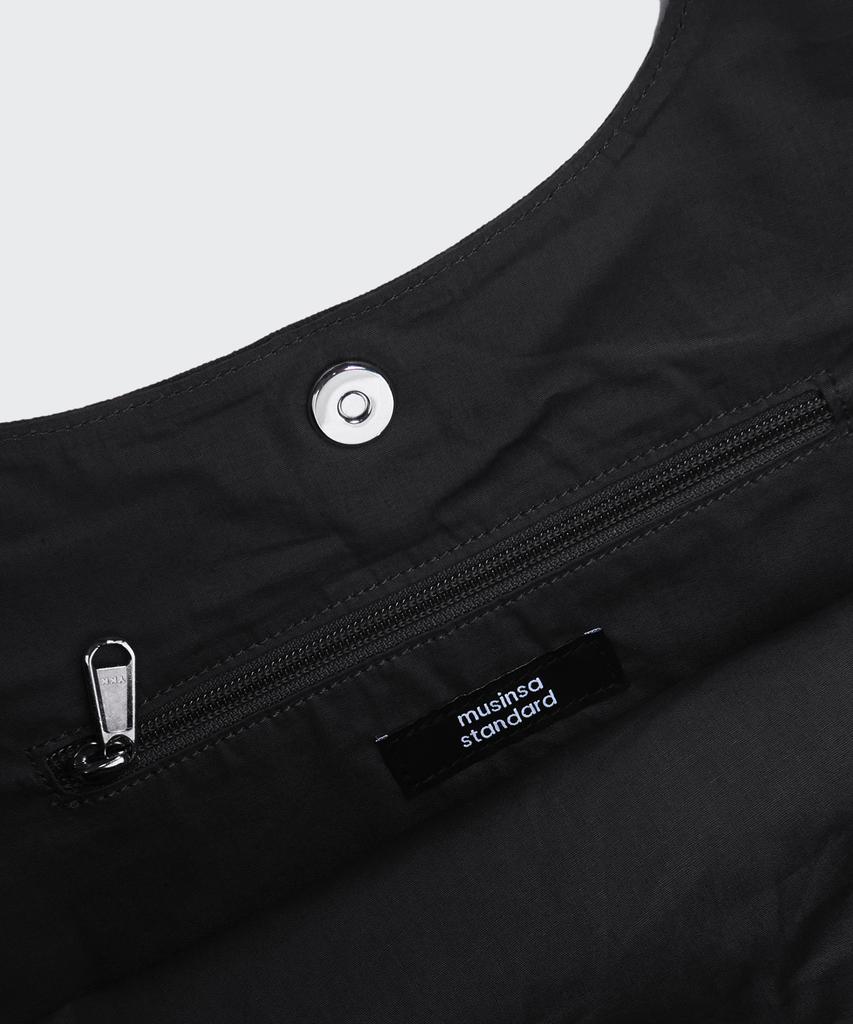 Musinsa Standard Canvas Rounded Tote Bag [Black]