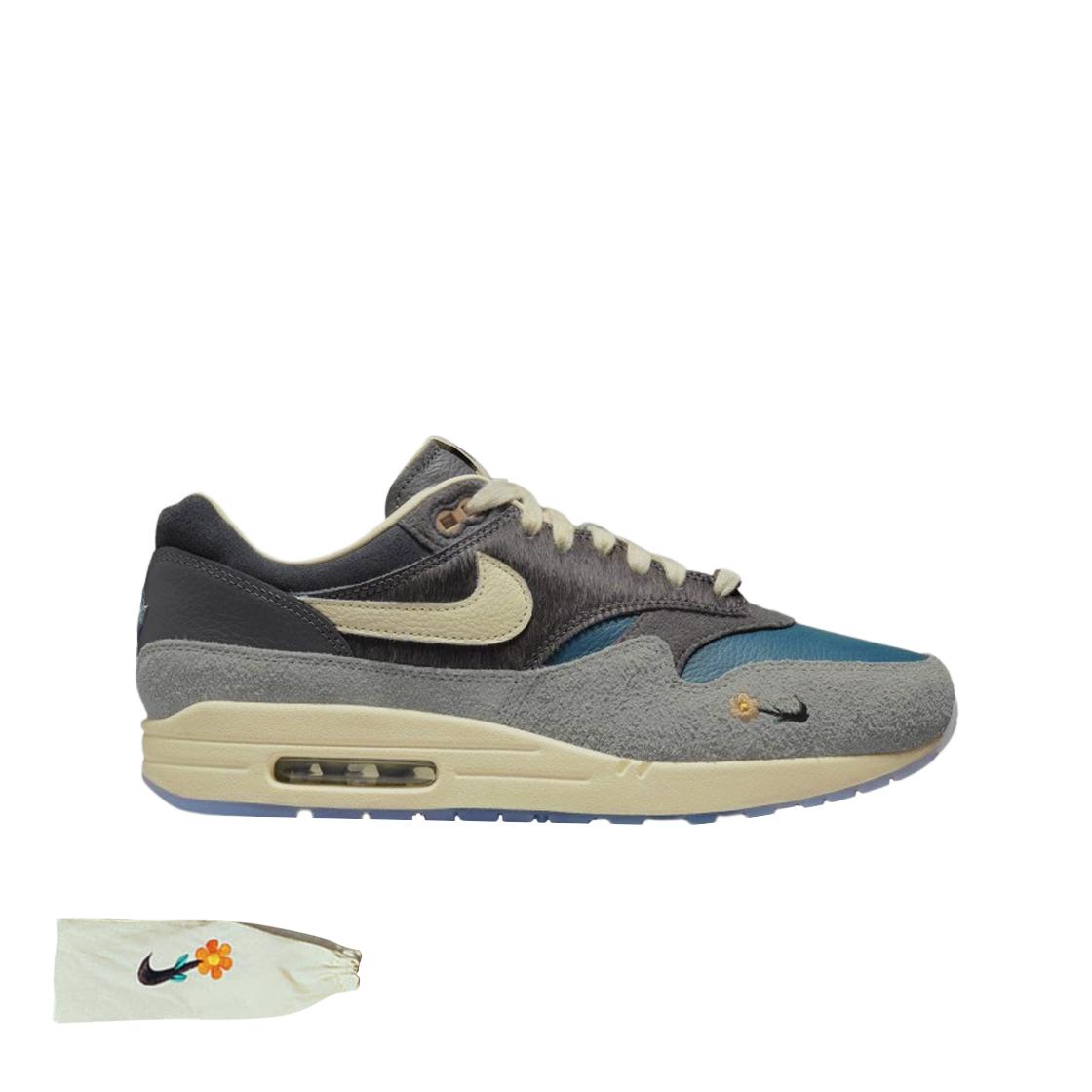 

Мужские кроссовки Nike x Kasina Air Max 1 SP Won Ang Particle Grey со специальным подарком DQ8475-001
