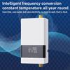 Instant Water Heater 3000W Electric Tankless Water Heater Wall-Mounted with LED Display Temperature