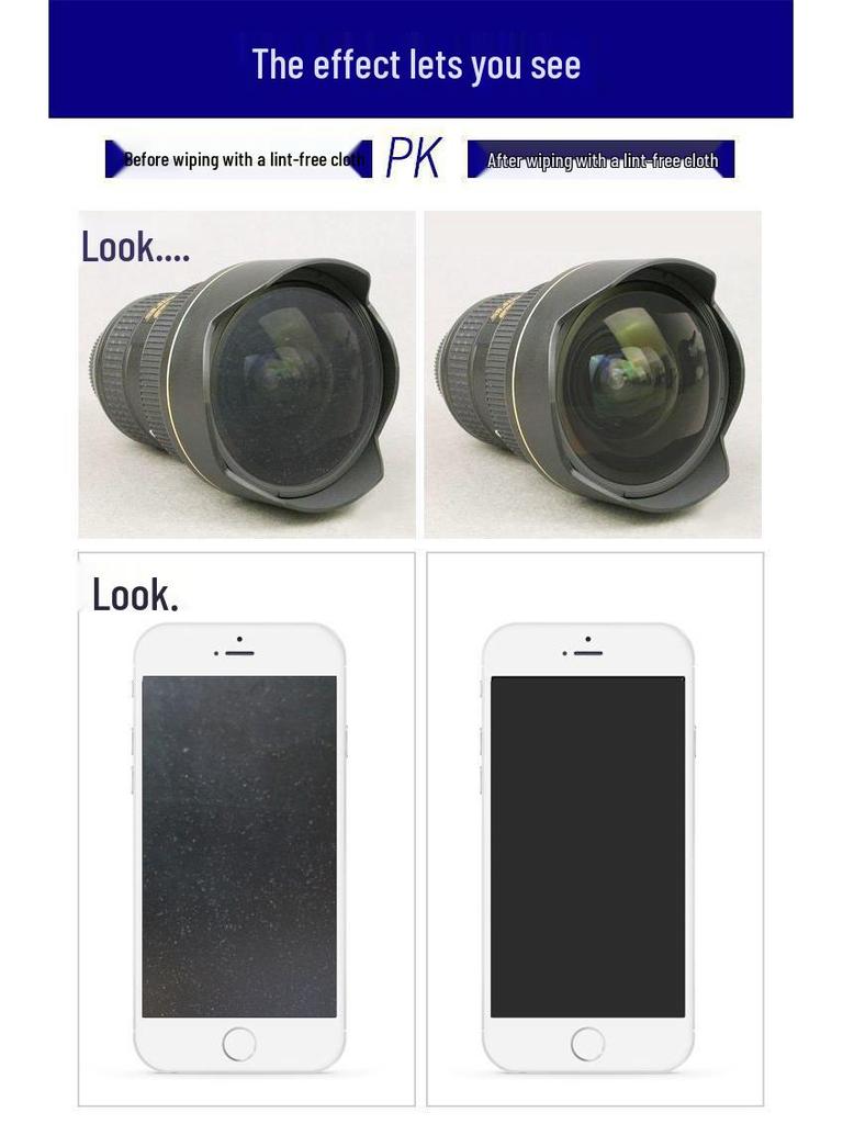 Ultra-Fine Lint-Free Cloth for Mobile Phones, Printers, and UV Print Heads: Dust-Free, Non-Woven, Antistatic Cleaning Cloth 4009