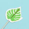 24Pcs Luau Cupcake Toppers Hawaiian Toothpicks With Flamingo Pineapple Palm Leaves Shape Picks Tropical Summer Beach Party Decor