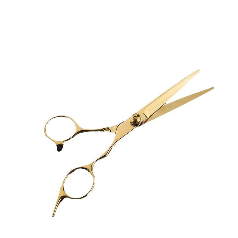 Professionelles Friseur-Barbier-Scherenset: Flache Schneide- & Ausdünnschere für den Heimgebrauch