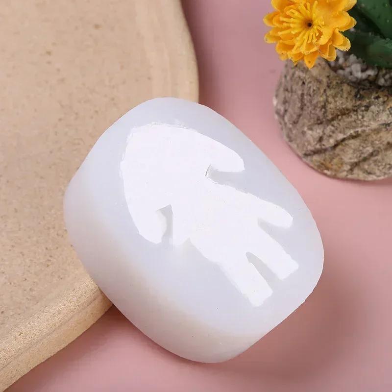 Cute Car Aromatherapy Gypsum Diy Diffuser Stone Air Outlet Holding Bucket Rabbit Plaster Silicone Mold Soap Mold Resin Mold