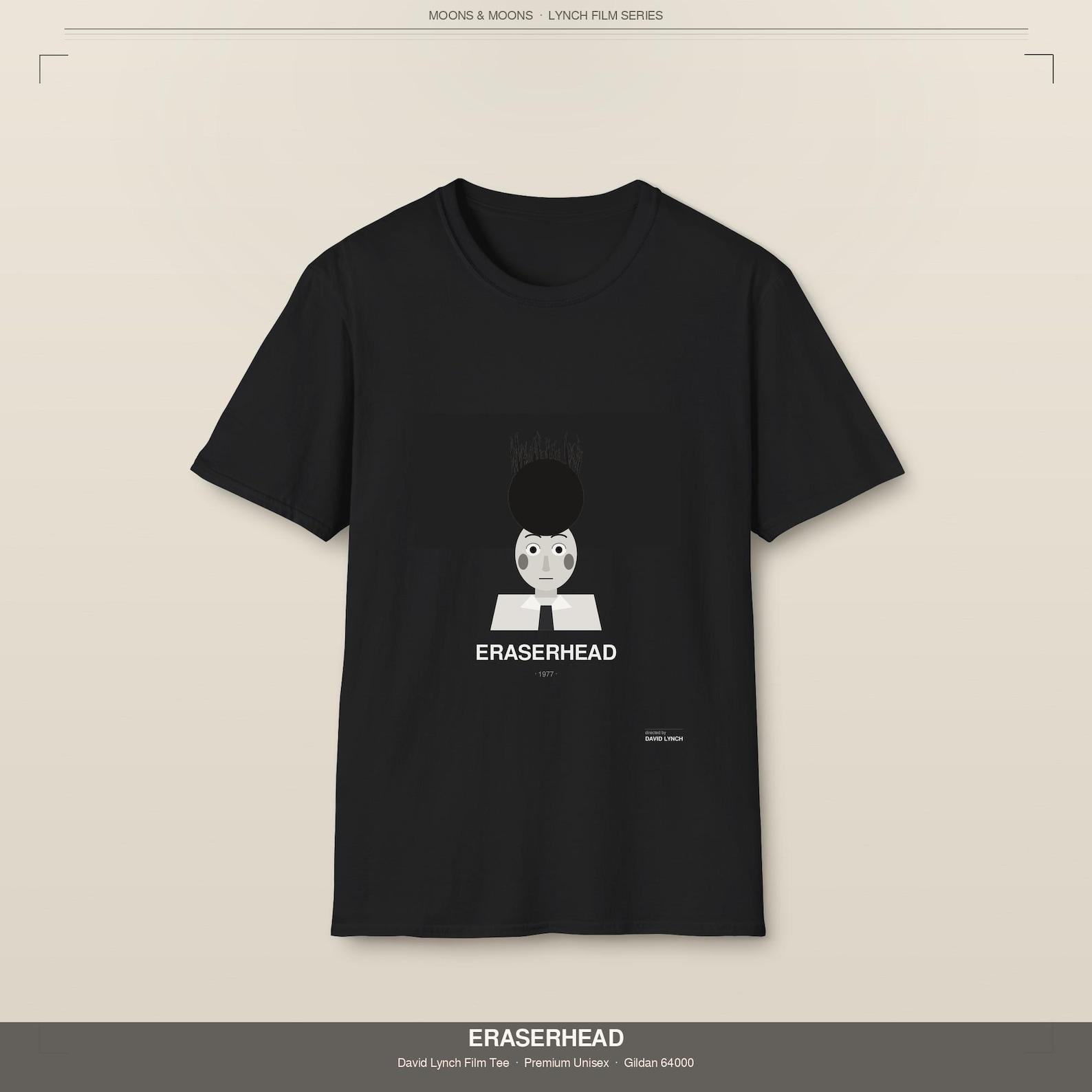 Eraserhead Tshirt David Lynch Film Lover Tee | Cult Horror Movie Gift Shirt 4XL