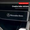 GLC GLB 4/8Pcs For Mercedes Benz AMG GLC W205 W203 W204 W206 W220 W211 W201 3D Metal Car Interior Decoration Sticker Emblem Aut