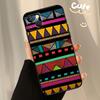African Fabric Print Phone Case For iPhone 17 Air 12 13 Mini 11 14 15 16 Pro Max Plus 16e 17 Pro Max Back Cover