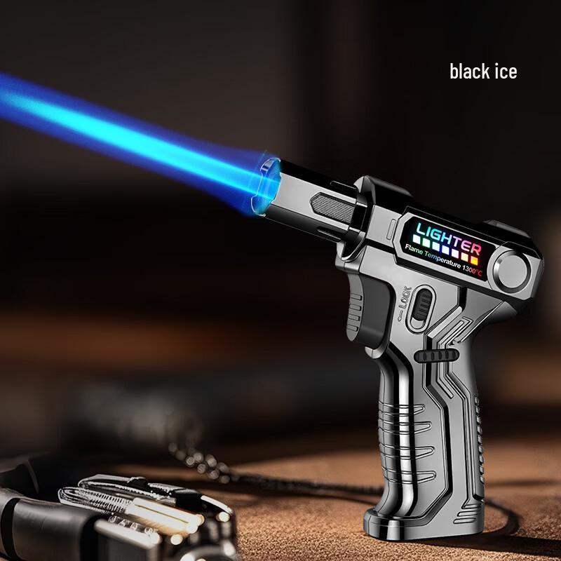 ZISIZ Rechargeable Windproof Torch Lighter with LED