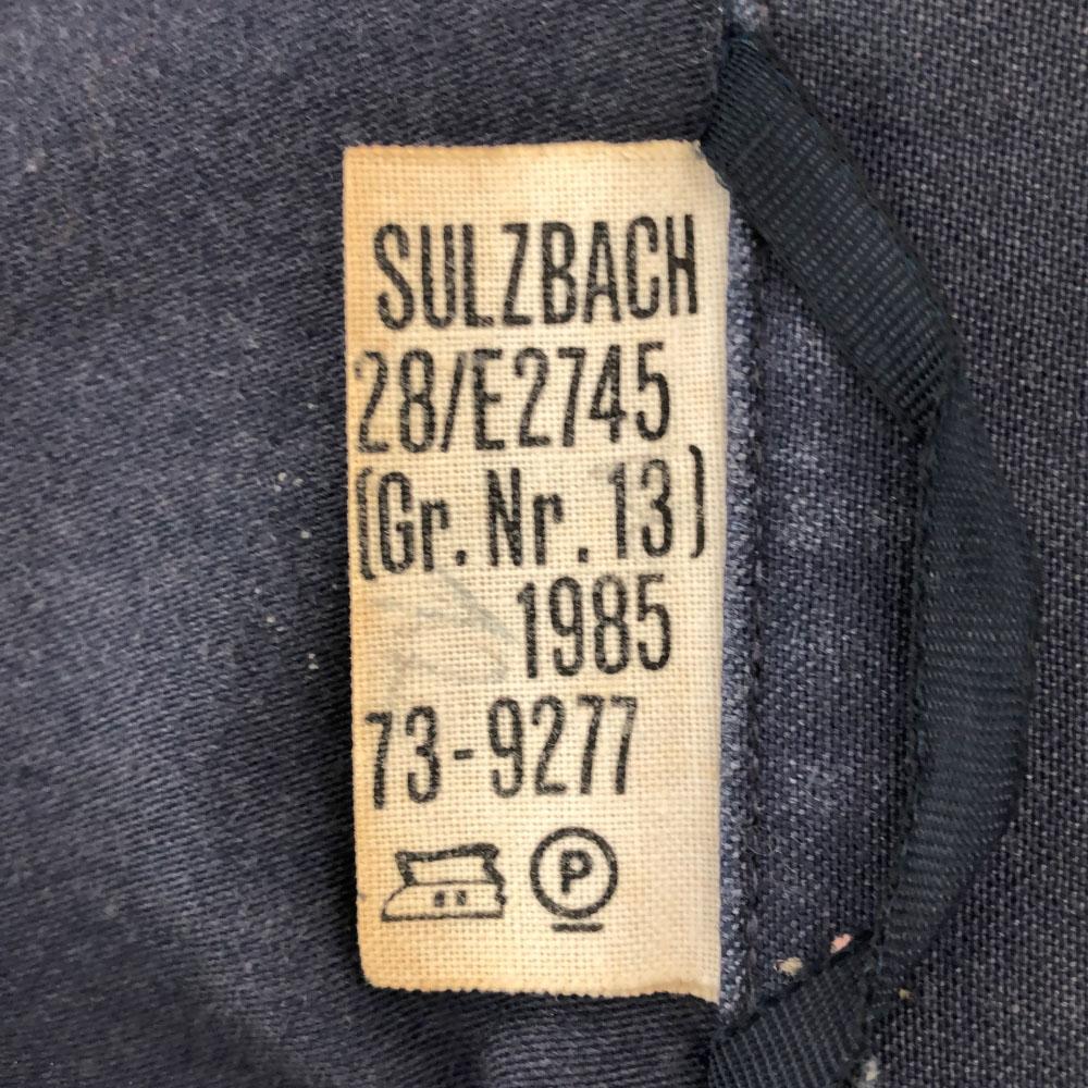 GERMAN MILITARY 80s Wappen Military jacket Navy Old vintage Men's Used