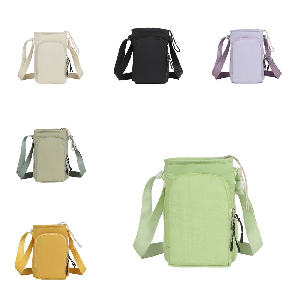 Shoulder Strap Water Bottle Holder Waterproof Water Bottle Sling Bag Case  Tumbler