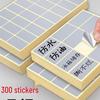 Waterproof Tear-Resistant Writable Silver Labels for Kitchen & Refrigerator Food Storage
