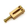 6 10.5MM String Spaces Solid Brass Electric Guitar Bridge Code Code Pull Code String Saddle for Fender
