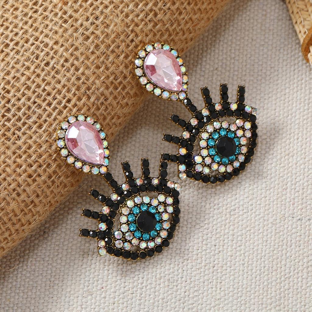 2PC Women's Fashion Design Earrings Zircon Accessories Suitable for Date, Party, Festival Gifts