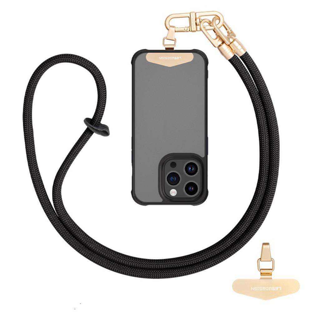 

Шейные ремешки Мобильный телефон Шнурок Подвесная веревка Ремешок для мобильного телефона Цепочка для телефона через плечо Мужчины Женщины Black