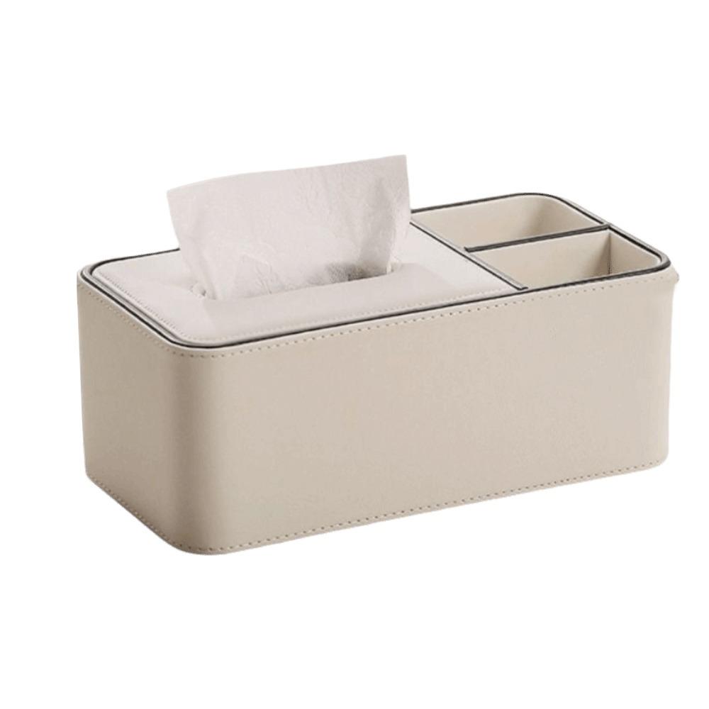 PU Leather Tissue Box Luxury Tissue Box Cover Household Tissue Storage Box Hotel Living Room