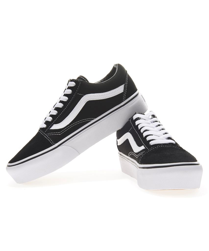Vans Old School Platform - Black:White / Vn0A3B3Uy281