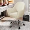 Rotating Chair Cover Dining Room Spandex High Sloping Armchair Covers Office Chair Slipcover Coffee Bar Make Up Solid Elastic