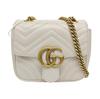 [Gebraucht] GG Marmont Doppel-G-Logo Magnetverschluss Gestepptes Leder Kamera-Tasche - Ausgezeichnet #17Z2EMH
