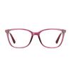 TR90 Metal Square Prescription Glasses Frames for Women Pink Eyewear