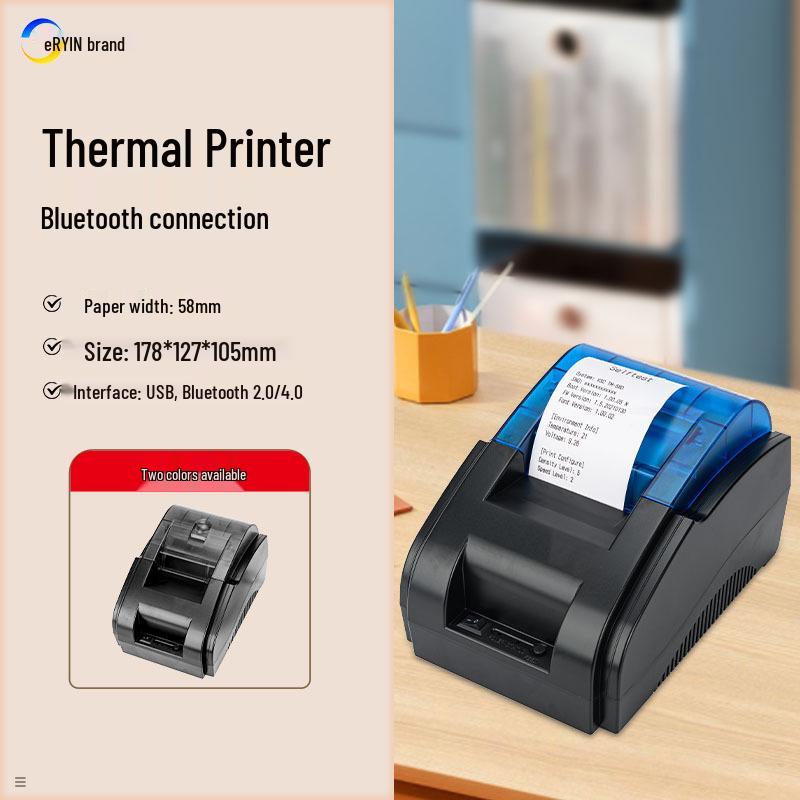 POS58D Bluetooth Wireless Thermal Printer for Android/iOS