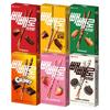 Lotte Pepero Chocolate Biscuit Sticks 3 Boxes Set Korean Snack 6 Flavors Original Choco Filled Almond Crunky Strawberry White Cookie
