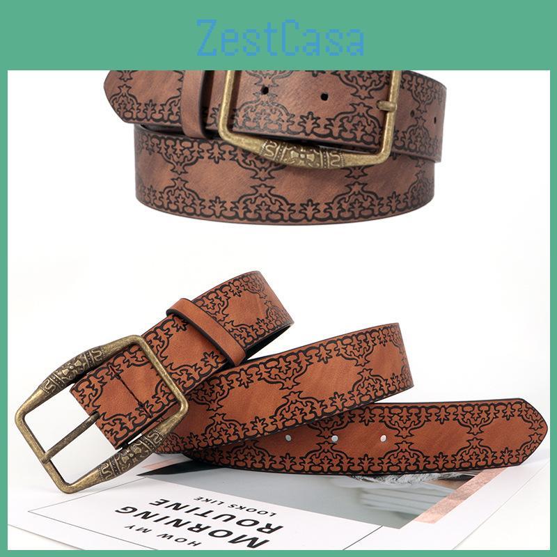 Style Ethnic Fashionable Waist Belt Retro Embossed Design For Women Dressing Up