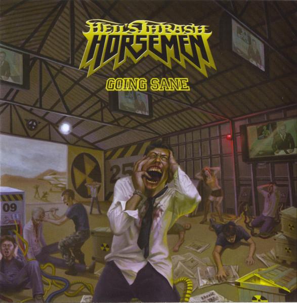 

CD HELL S THRASH HORSEMEN - Going Sane HTH001 HTH Productions 2010 Russia Rock Used