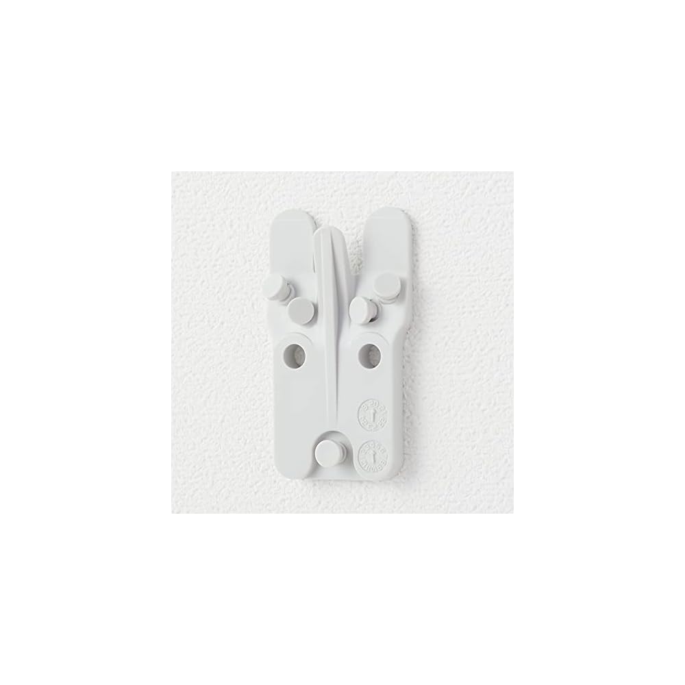 MUJI Wall-Mounted Furniture, 3-Hook Hanger, Oak Wood, 44cm (W) x 25cm (D) x 10cm (H), 44505083