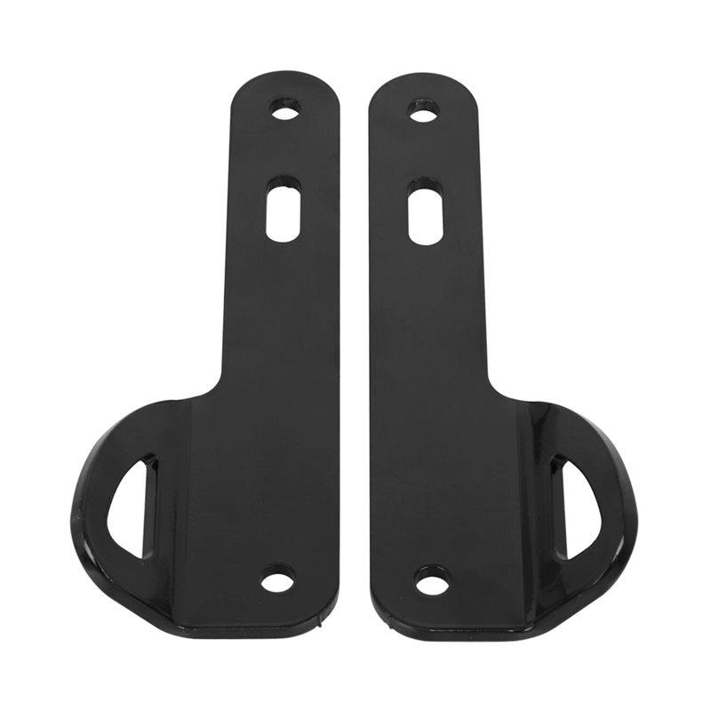 Bracket Kit Tie Down Front End Fork Black Fit For 1993-2026 Electra Glide