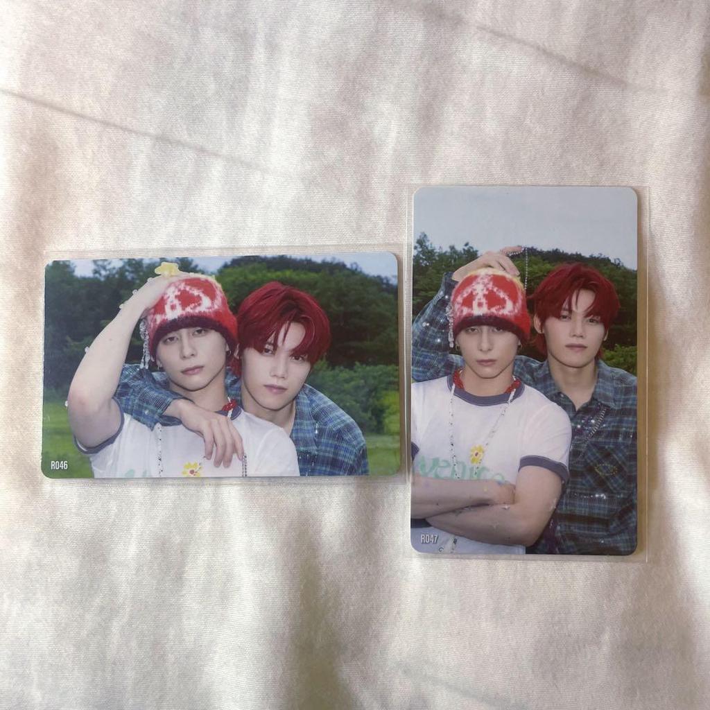 [USED] INI Kim Nishi Trading Cards R046.R047