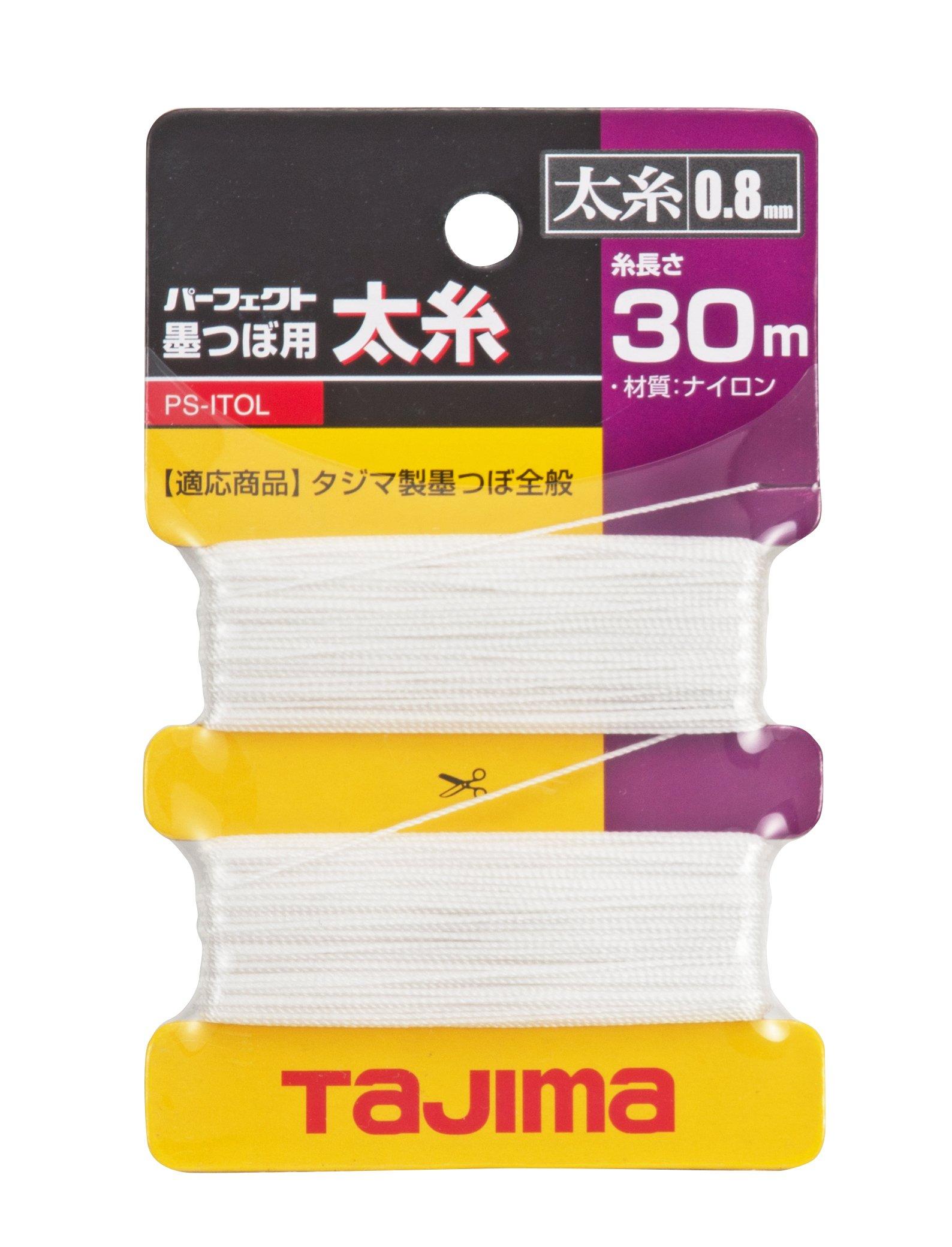 

Толстая нить Tajima для идеальной толщины чернильницы Длина 30 м 0,8 мм PS-ITOL
