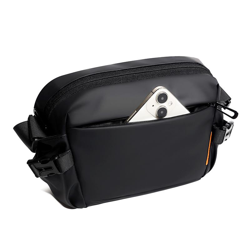 New Men's Simple Messenger Bag, Fashionable One-shoulder Men's Bag, Large-capacity Anti-splashing Messenger Bag, Business Briefcase.
