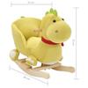 Dragon à bascule en peluche VIDAXL - Vert - 60x32x53 cm - Pour enfants de 12 mois et plus