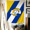 Los Angeles Rams Wall Tapestry Aesthetic Wall Hanging Printed Fabric Blanket Decorative Tapestries for Bedroom Living Room Home Decor