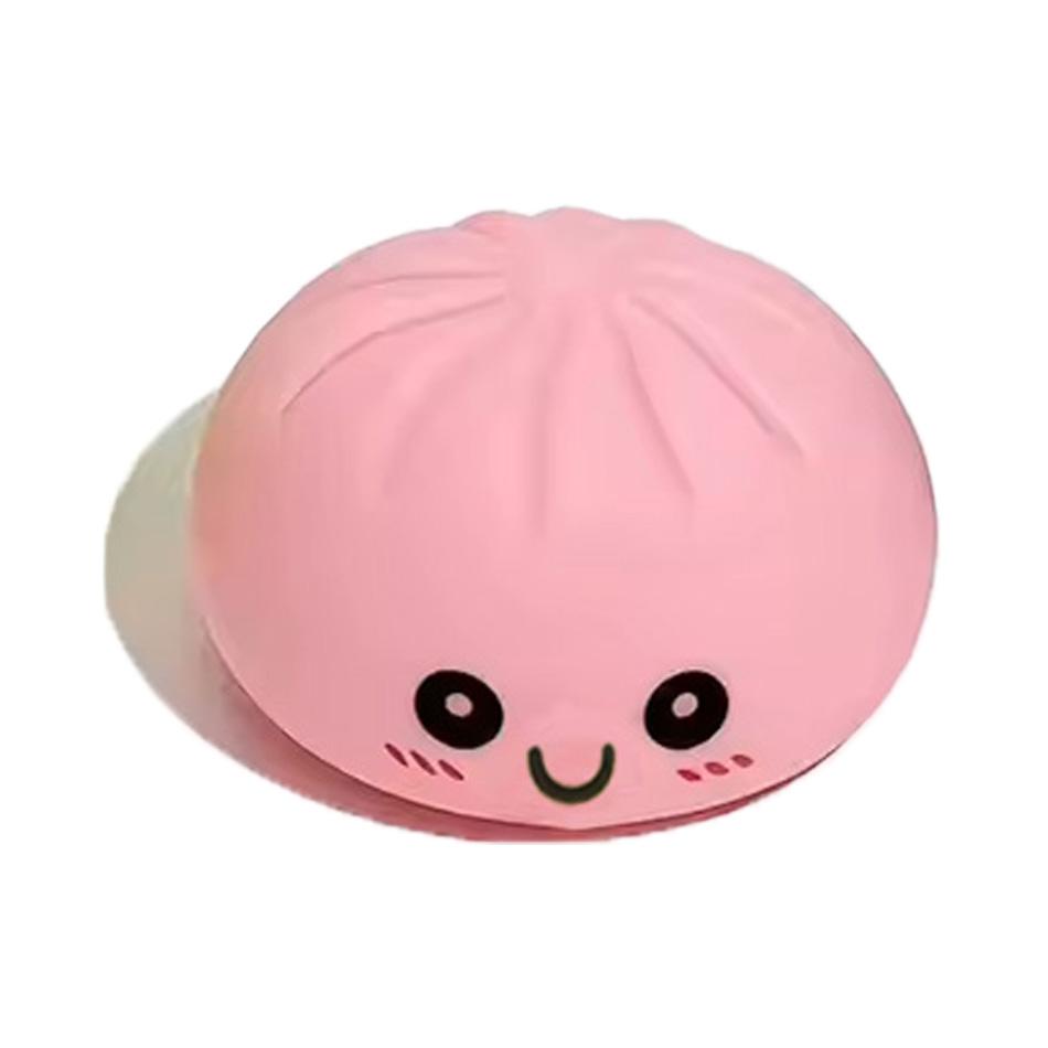 Colorful Dumpling Squishes Kawaii Bedroom Desktop Decoration Dumpling Vinyl Doll Night Light Luminous Toy Surprise Girl Gifts