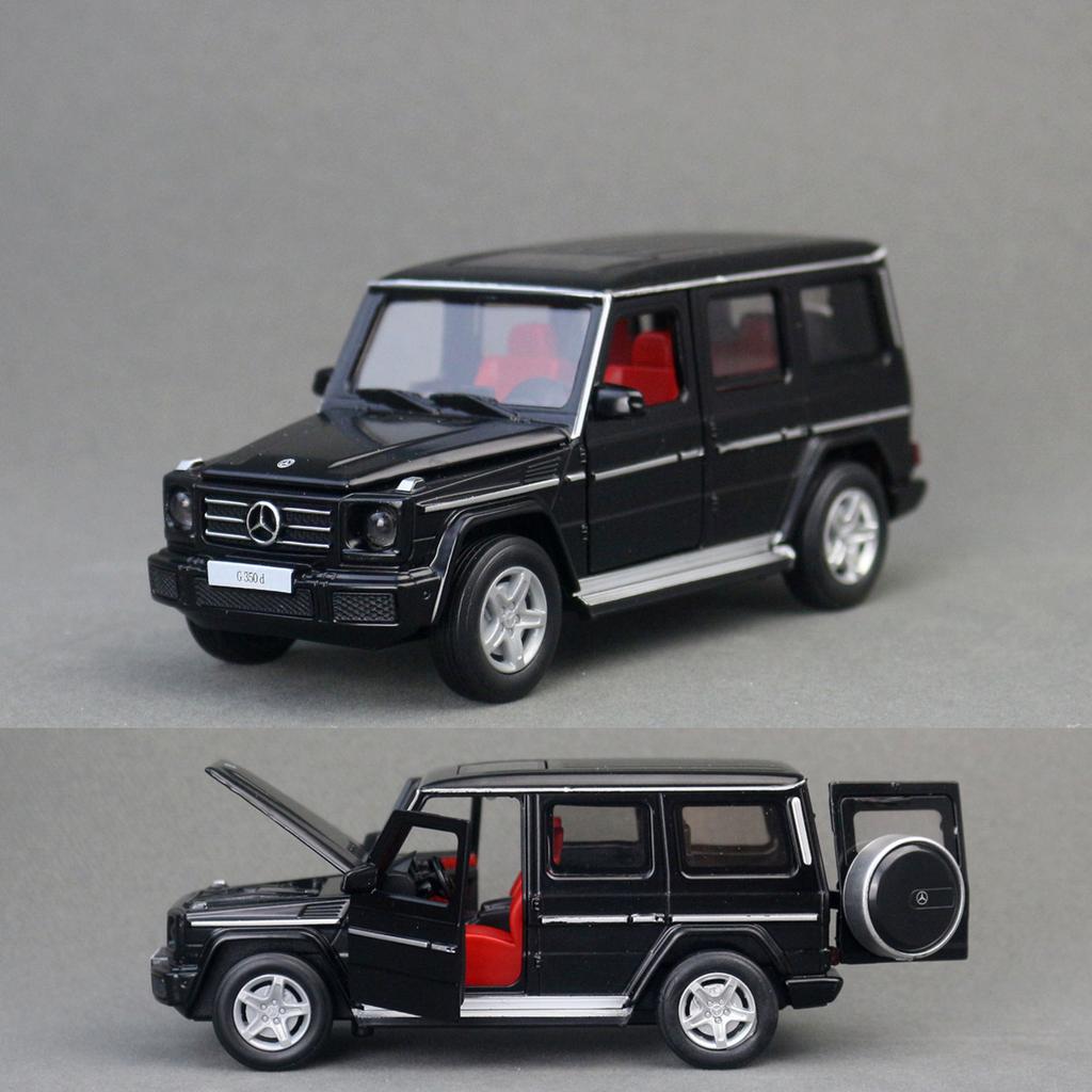 1:32 Mercedes BENZ G350D SUV Alloy Car Model Diecasts Metal Off-road Vehicles Car Model Sound and Light Simulation Kids Toy Gift