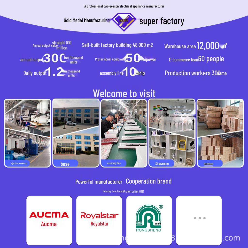 Spot Graphene Dual-Use Energy-Efficient Heater: Compact Cold & Warm Fan