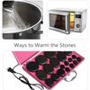 7x11cm 9x7cm 8x8cm Hot Stone Massage lava Stones Natural Energy Massage Spa Stones Set Rock Basalt Wholesale Body Health Care