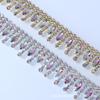 European & American Style Tassel Rhinestone Eyelet Chain for DIY Jewelry