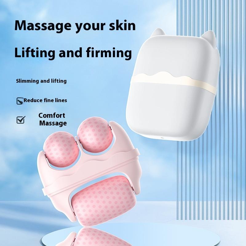 Cold Compress Device Double Headed Roller 2-In-1 Ice Massage Device Multi Functional Massager For Relieving Edema Cooling