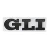 3D Metal Car Letters GLI Logo Rear Trunk Front Grill Badge Emblem Sticker Decals For Jetta MK2 MK4 MK5 MK6 MK7 MK8
