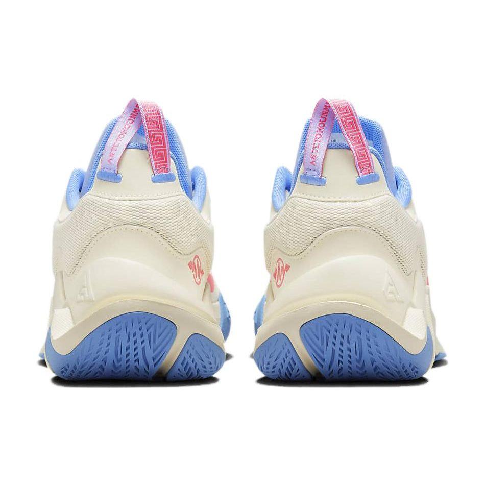 Nike Giannis Immortality 2 Coconut Milk Hot Punch Muži Tenisky Krémová Univerzita-Modrá Světlá-Orewood-Hnědá DM0825-103