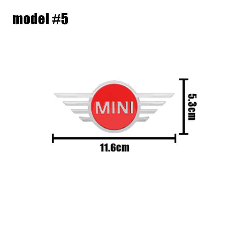 

Car ABS Hood Front Bonnet Grill Rear Trunk Emblem Logo Badge For MINI Cooper One R50 R53 R56 R60 Clubman F56 Countryman JCW Work
