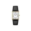 Série Essentials Montre Étanche 30m Mouvement Quartz Bracelet Cuir Homme Montres Blanc SWR052