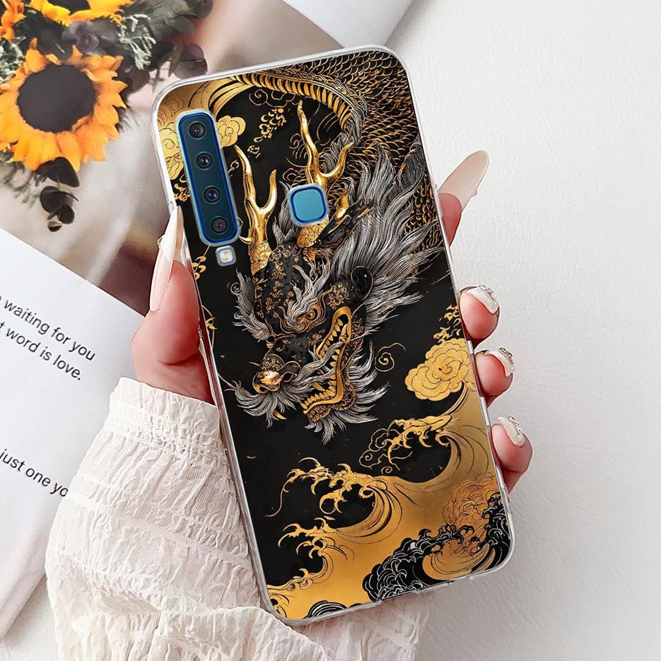 For Samsung Galaxy A9 2018 Case SM-A920F Cool Design Fashion Painted Cover Soft Silm Phone Case For Samsung A7 2018 A750F Fundas