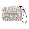 Coach Clutch Bag GUANGYuan Gallery 24 Guangyu Co-branded Limited Edition Classic Old Flower Little Monster Graffiti Printed Zipper Canvas with Leather
