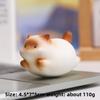 Cartoon Lucky Cat Swing Toy - Cute Cat Resin Artwork - Healing Office Desk Decor Item